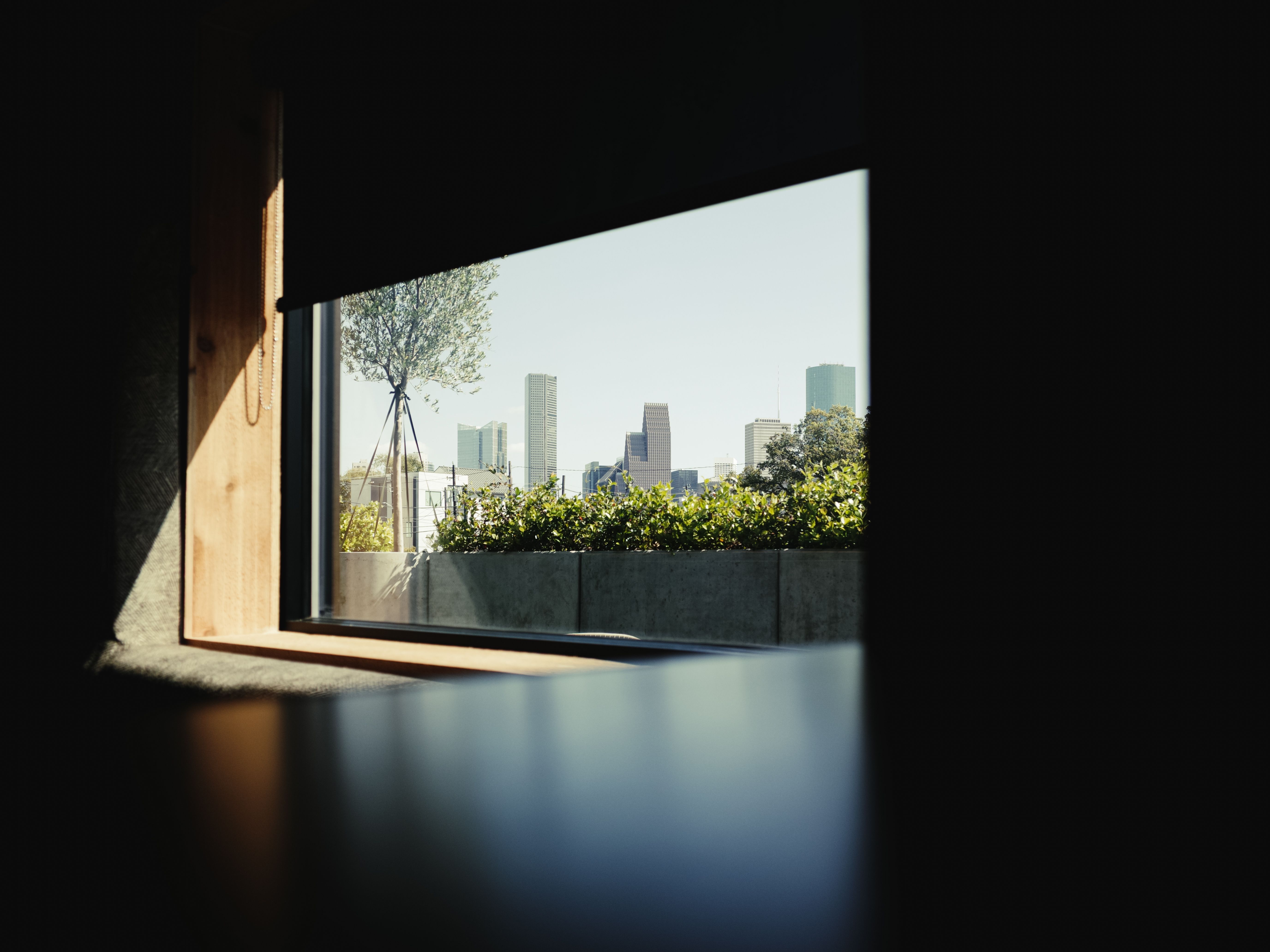 Houston Cityscape from Modern Window View · Free Stock Photo