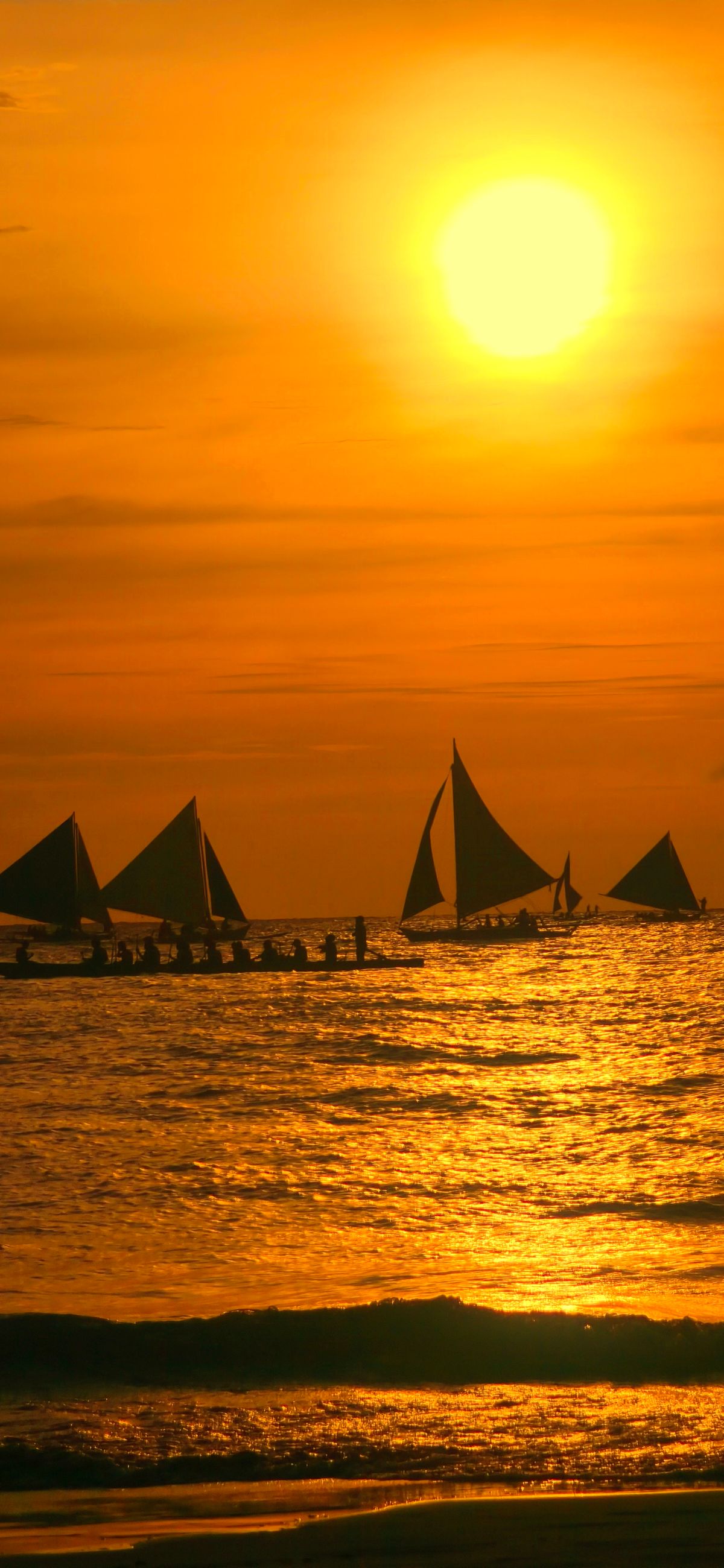 Sunset Paraw Sailing