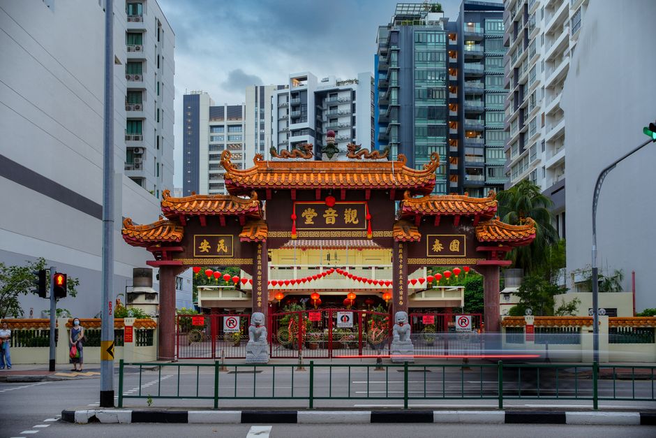 Thian Hock Keng and Sri Mariamman Temples