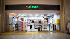 7-Eleven Convenience Store Entrance Indoors
