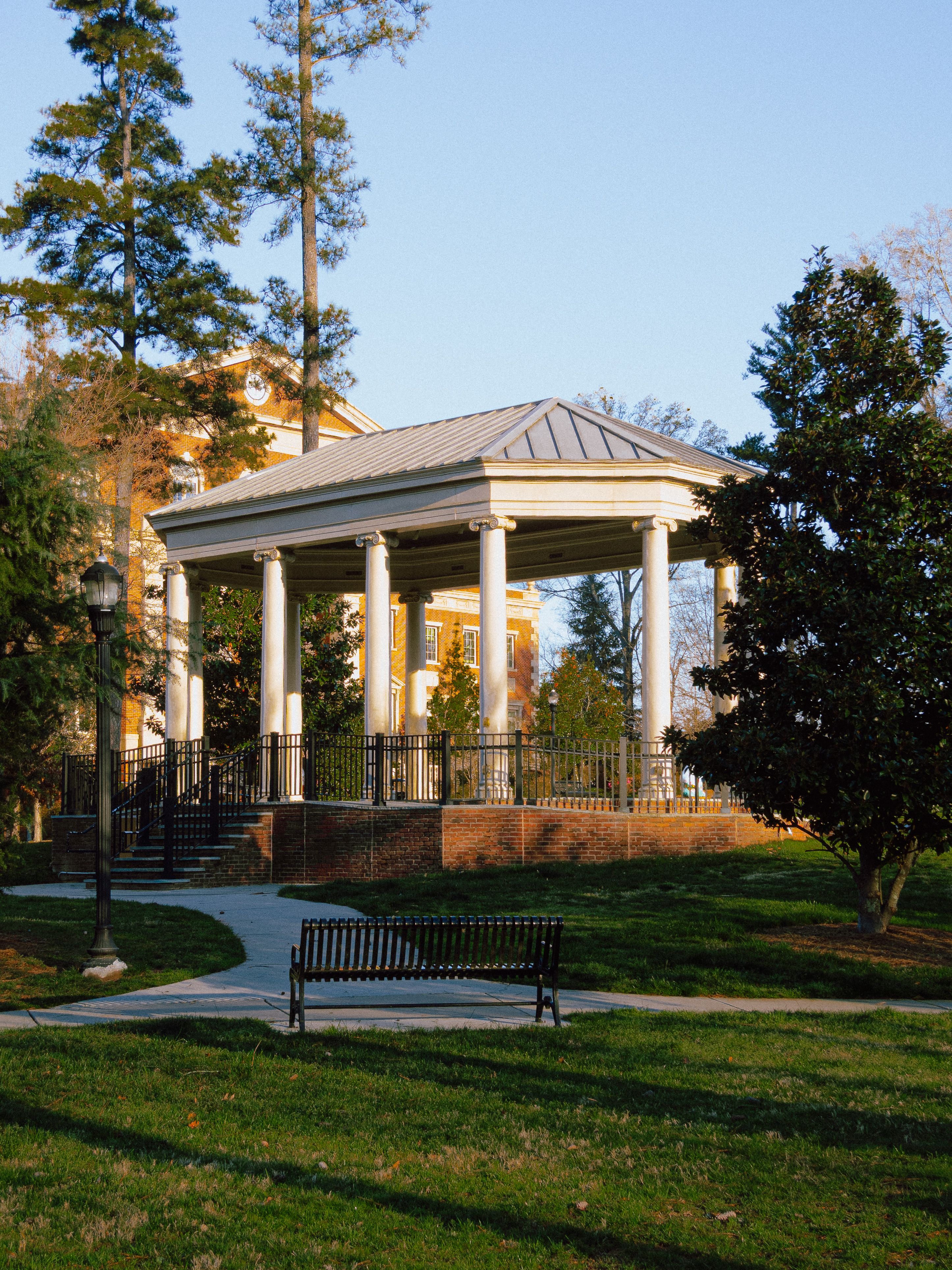 A community park gazebo in Cobb County, Georgia.