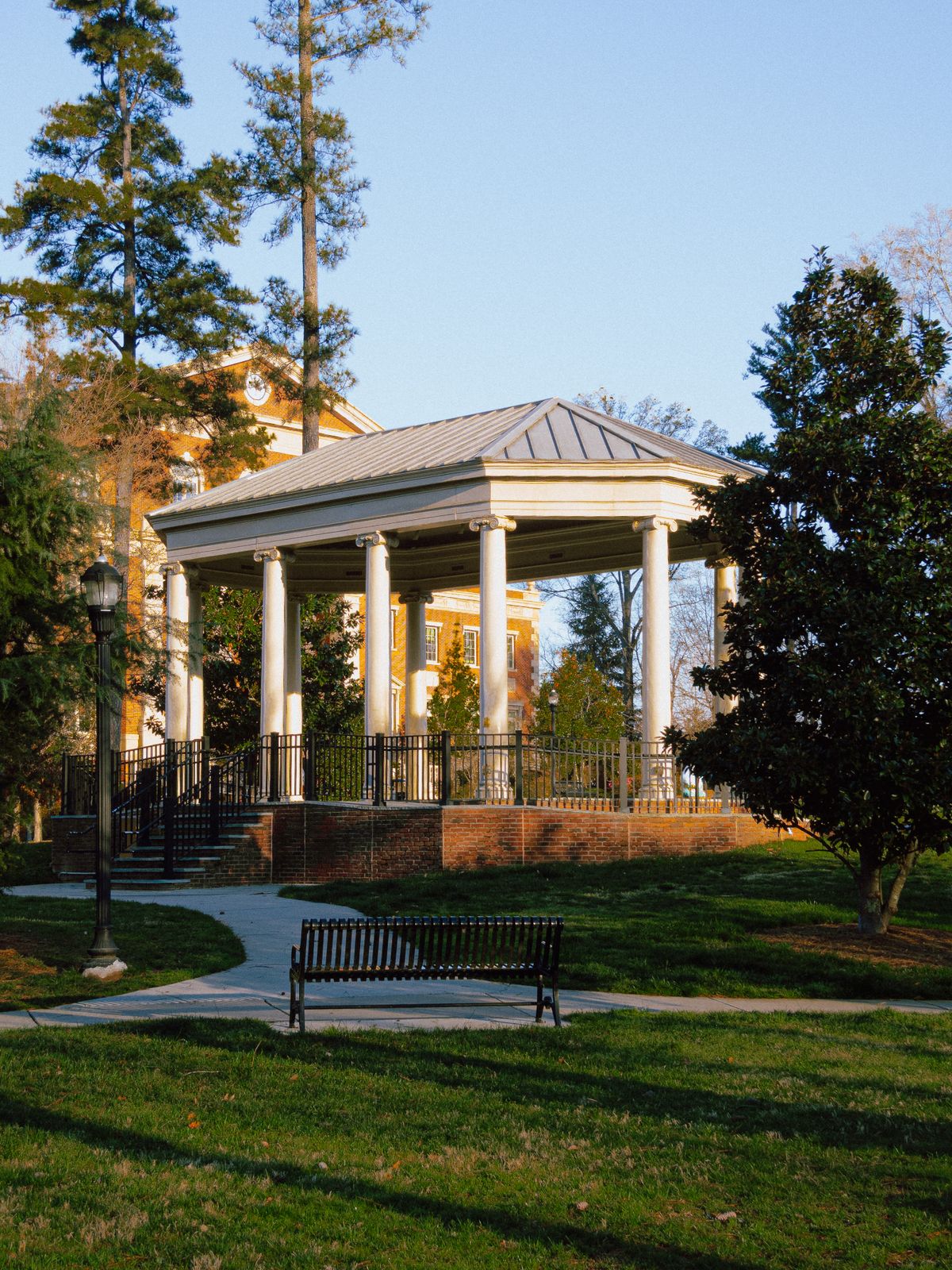 A community park gazebo in Cobb County, Georgia.