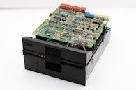 Vintage IBM Circuit Board with Electronic Components