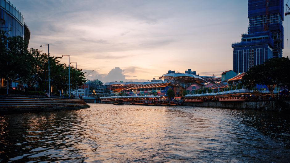 Singapore River Map