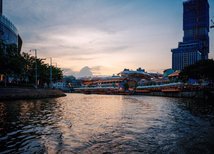 Clarke Quay, Singapore — skyline and landmarks · stay connected with a Clarke Quay eSIM from My Holiday SIM