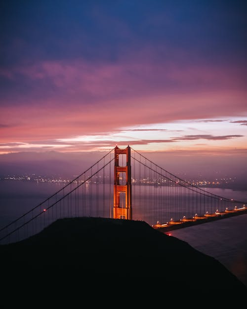 免費 金門大橋舊金山加利福尼亞 圖庫相片