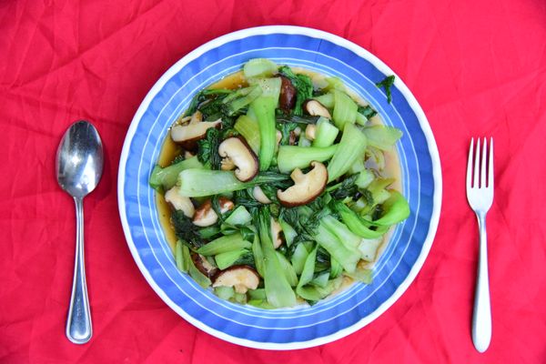 Garlic Bok Choy
