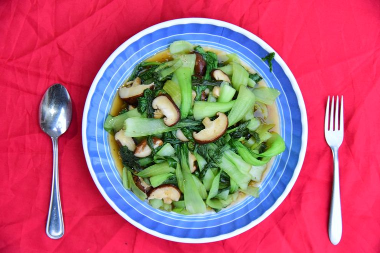 Garlic Bok Choy