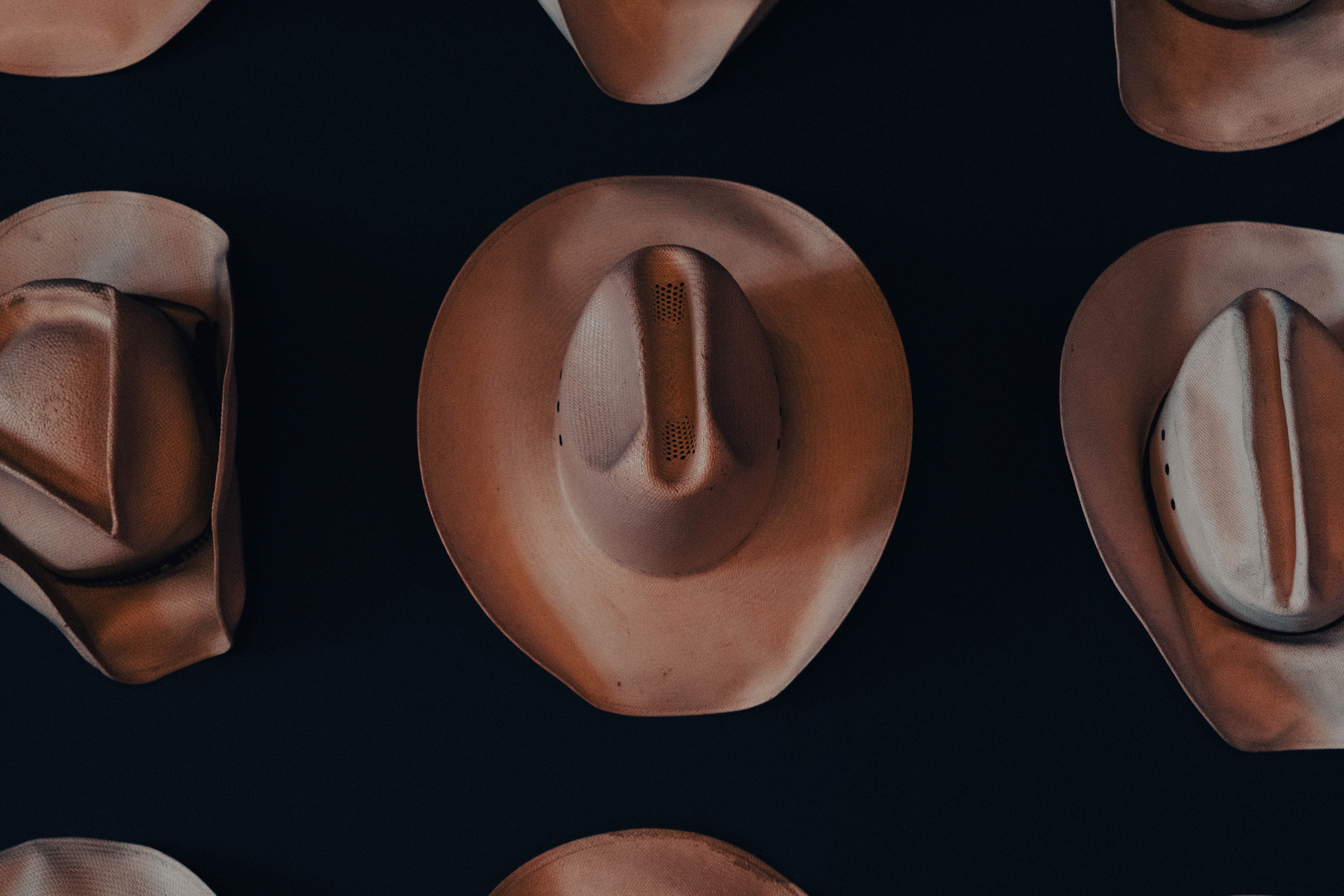 different cowboy hat crown shapes