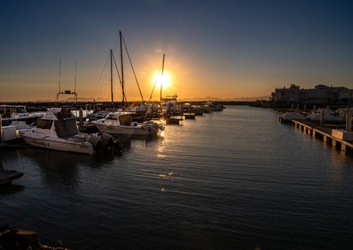 Free stock photo of gordon's bay, south africa, sunset Stock Photo