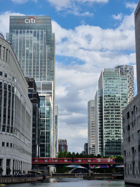 Canary Wharf Skyline with Cityscape View · Free Stock Photo