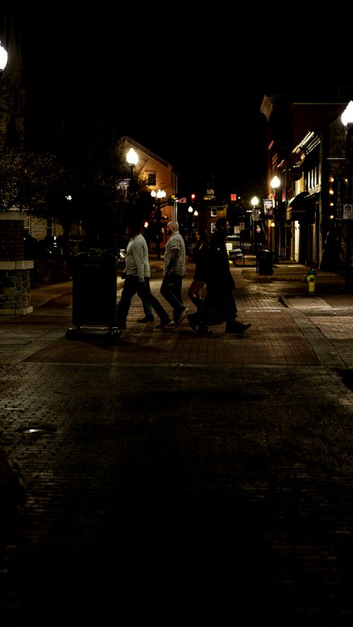 Free stock photo of busy street at night, candid street photo, city at night Stock Photo