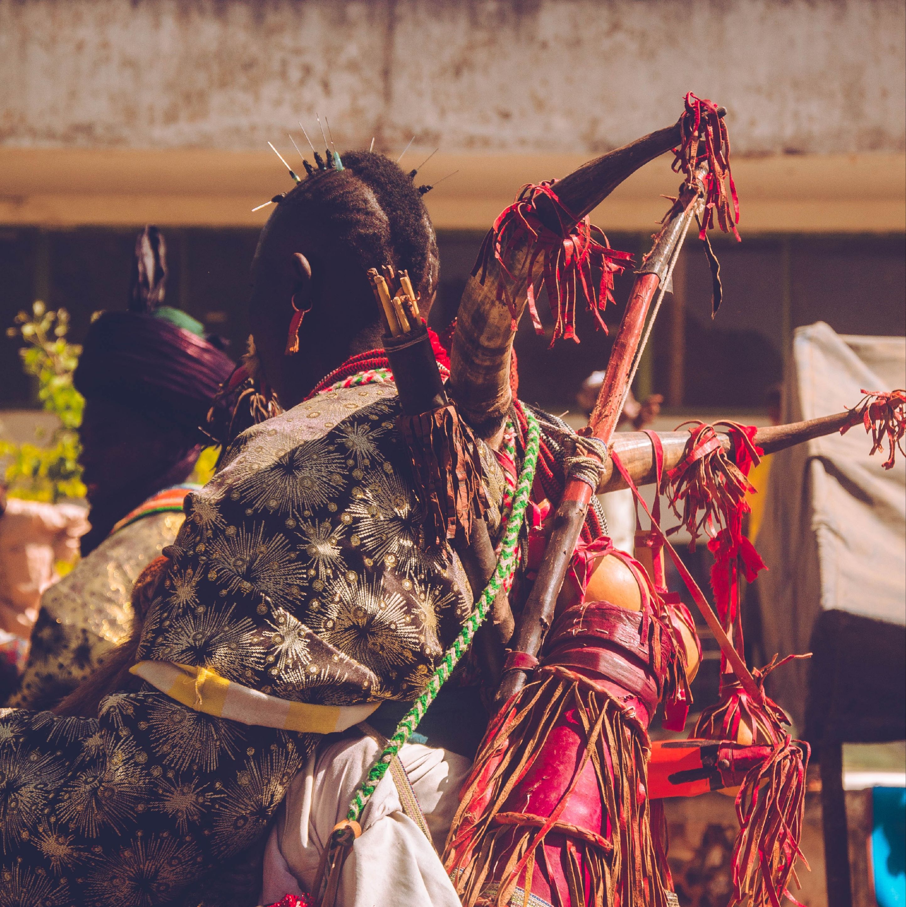 Traditional African Ceremony with Tribal Attire · Free Stock Photo