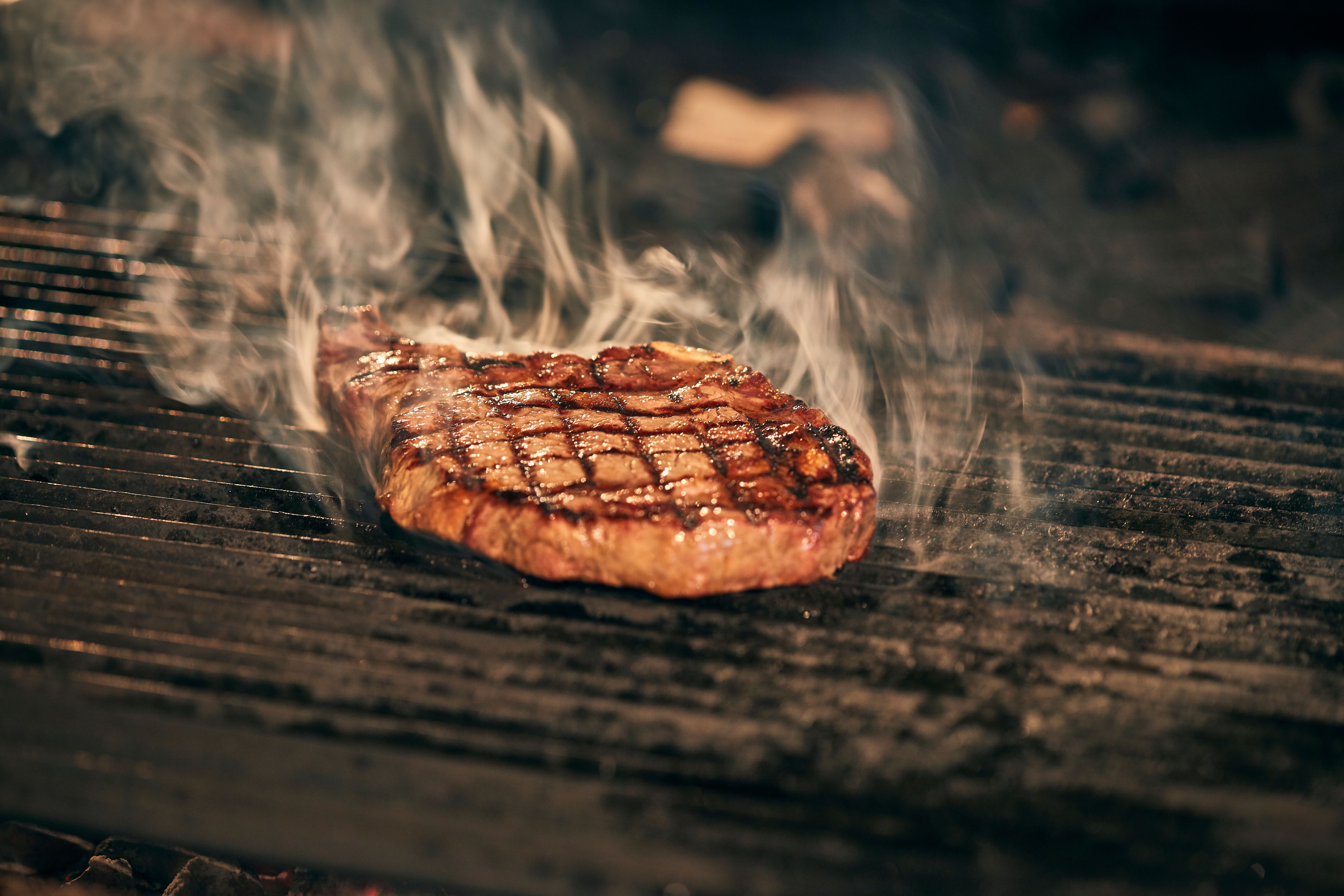 Backyard Tri-Tip and Grilled Onions