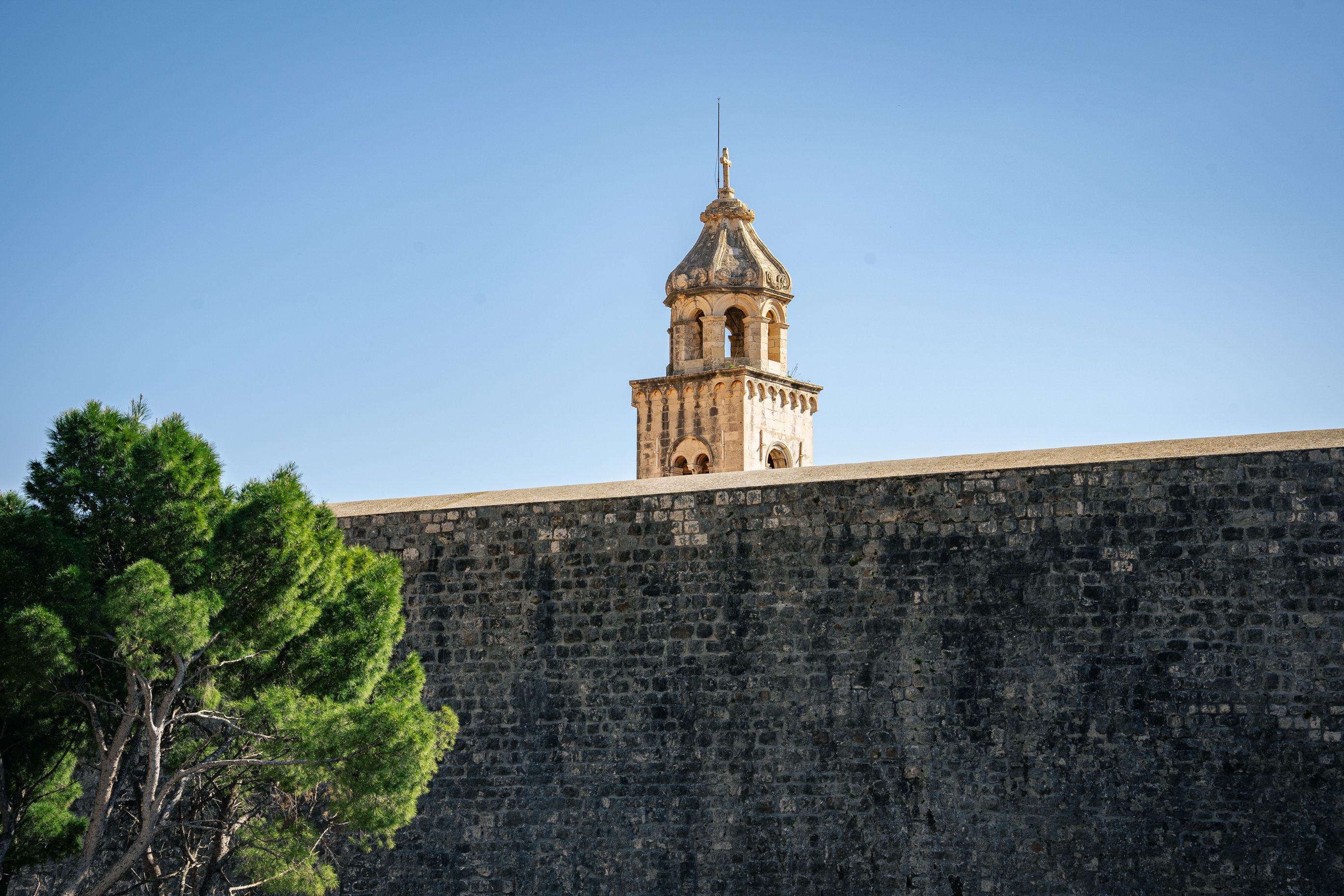 Gothic cloister of the Dominican Monastery near Ploče Gate