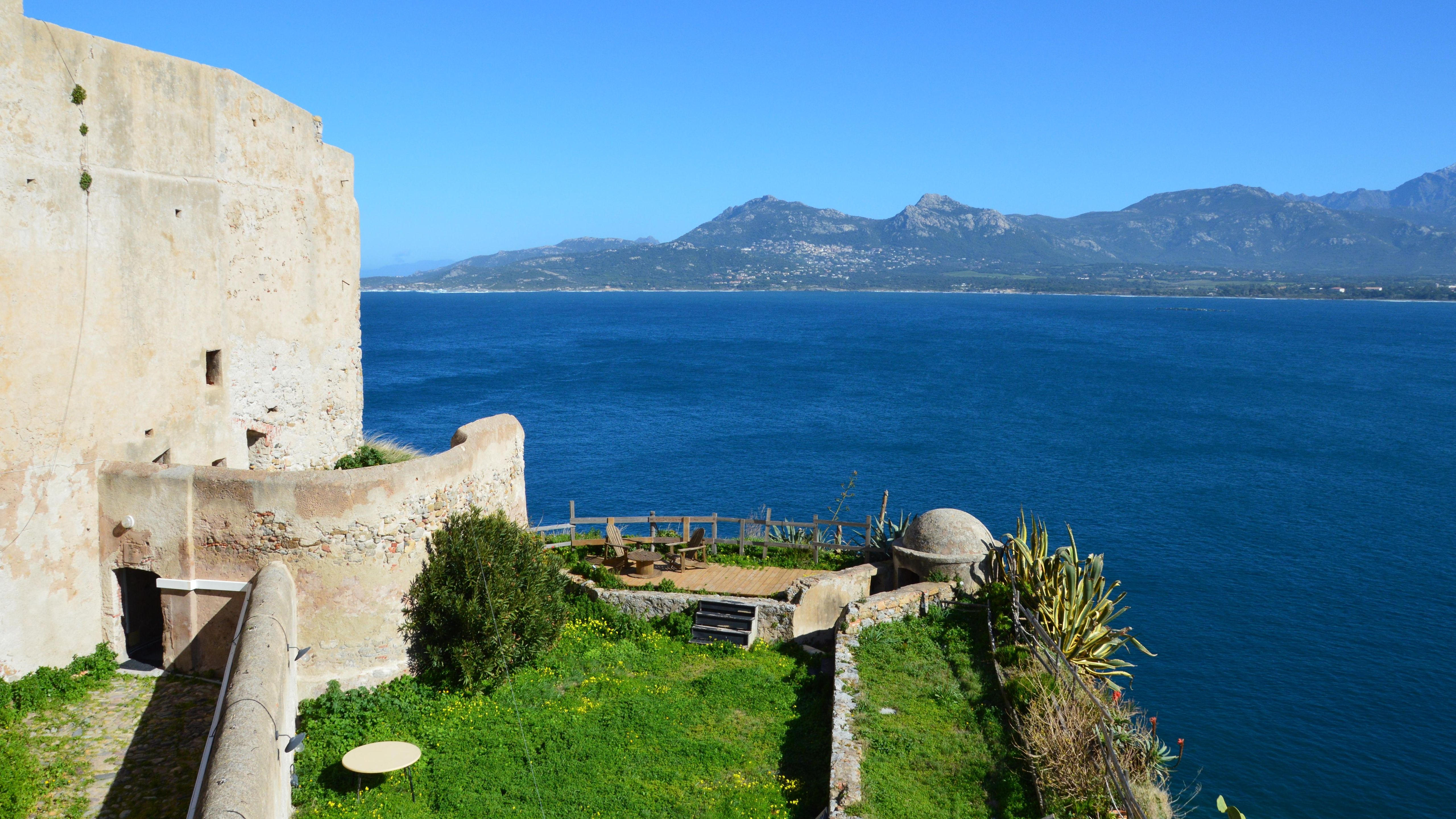 Stunning Coastal View from Calvi Citadel, Corsica · Free Stock Photo