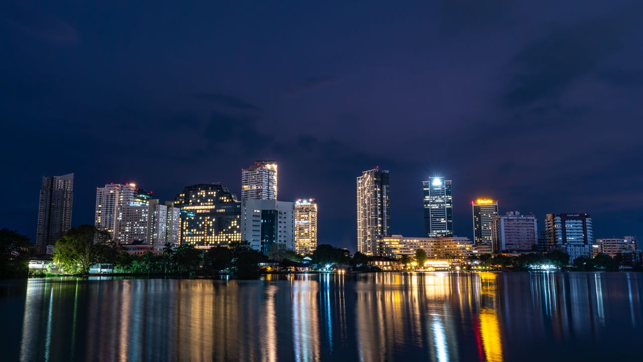 Colombo, Sri Lanka skyline
