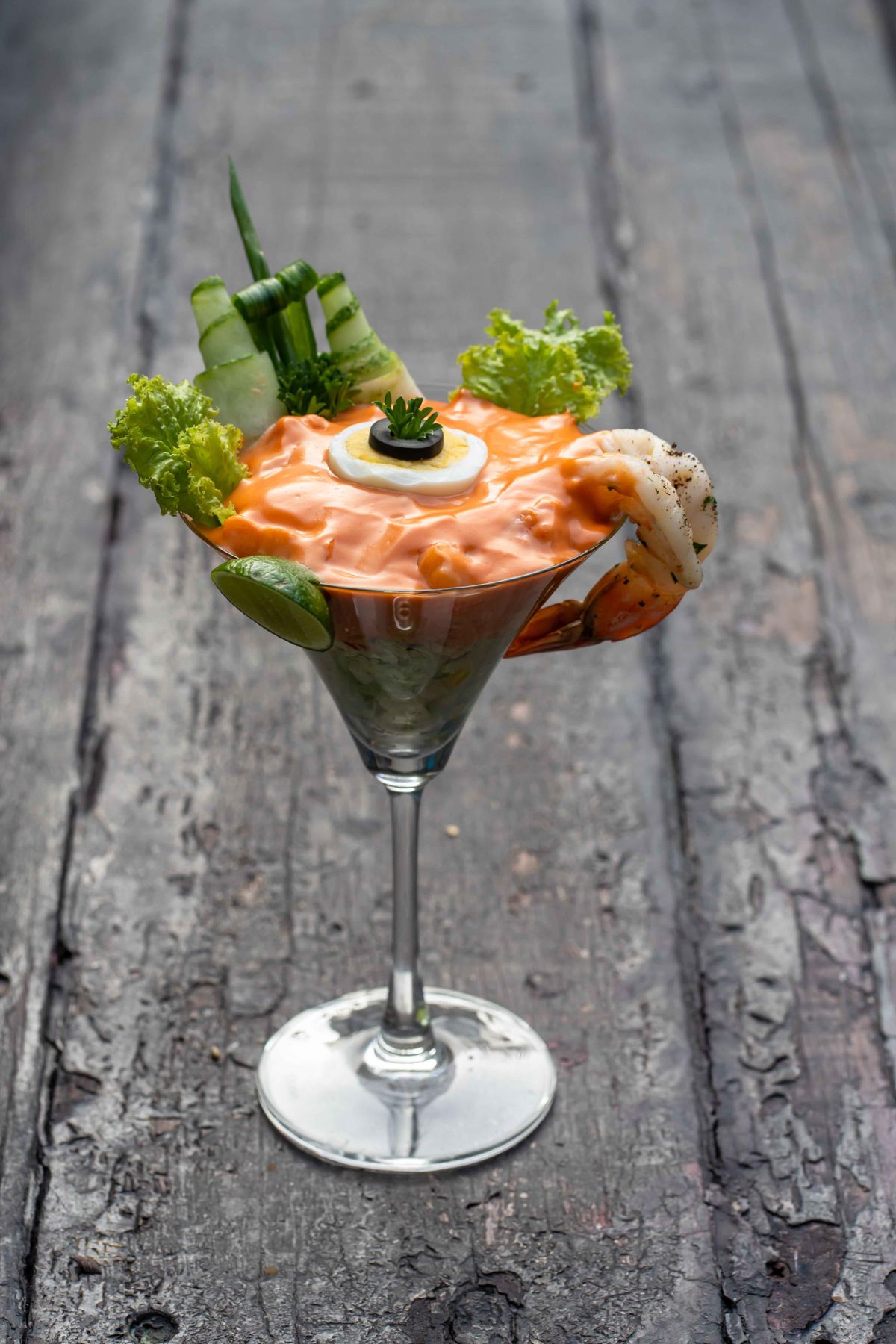 Sauce cocktail à l'avocat et au crabe