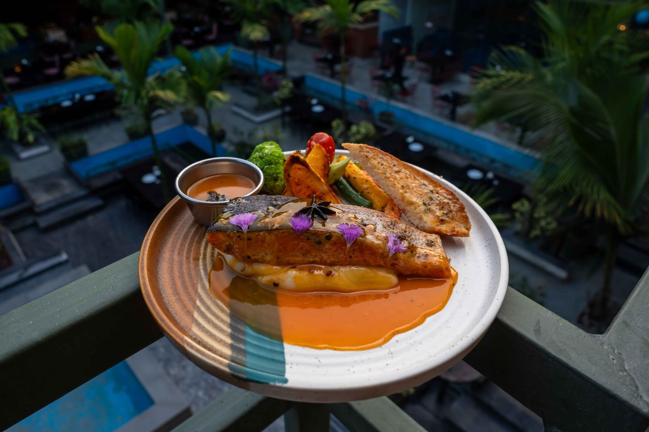 Salmon al Vapor