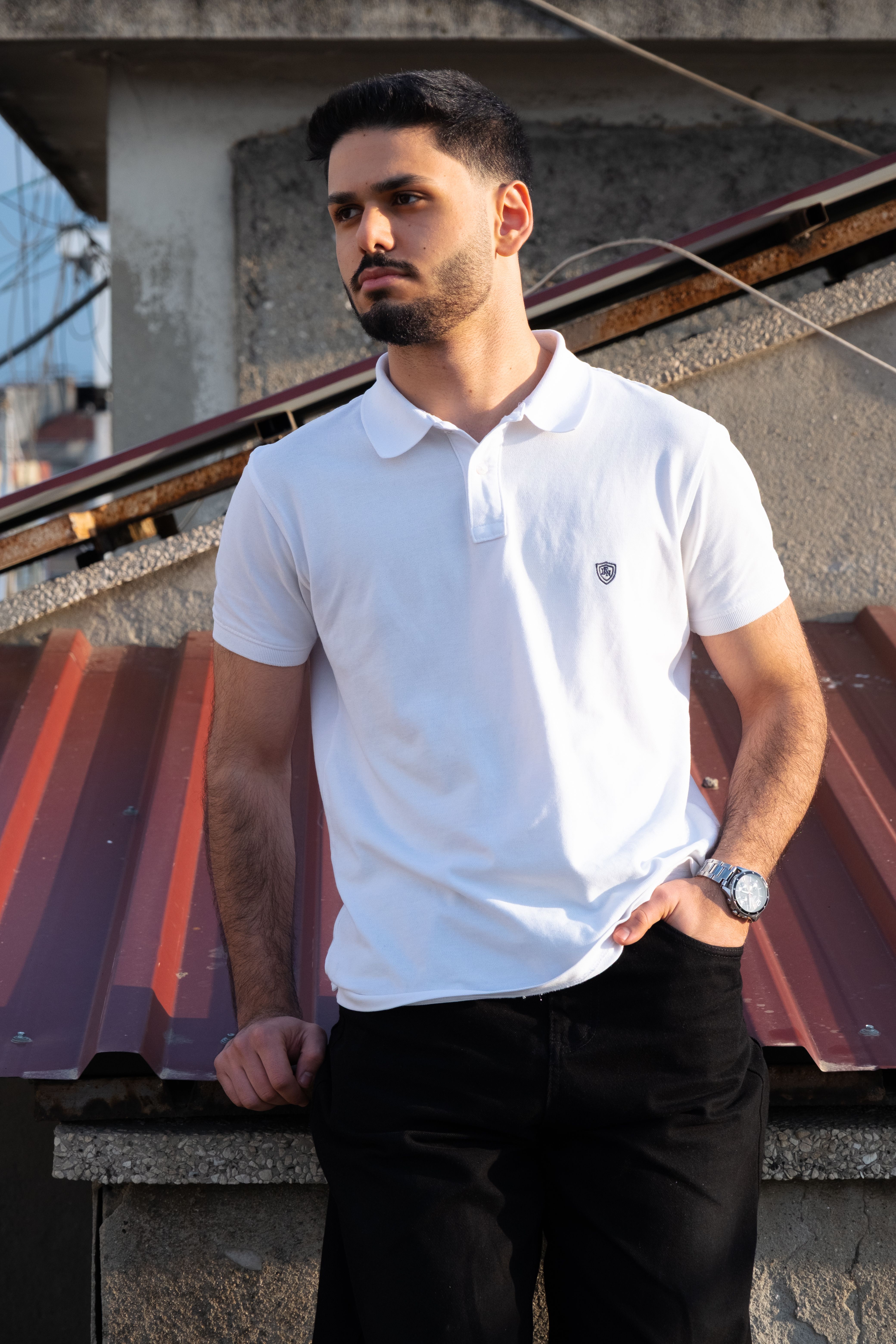 White Polo Shirt