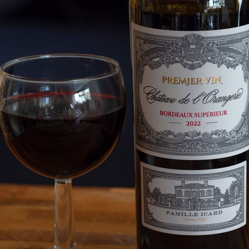 French Bordeaux Wine and Braised Beef Shank Farro