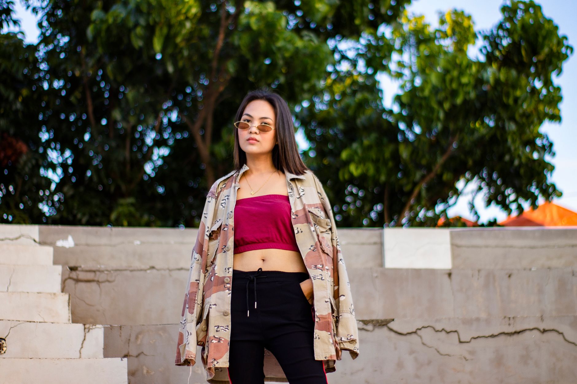 Hollister adult-styled outfit