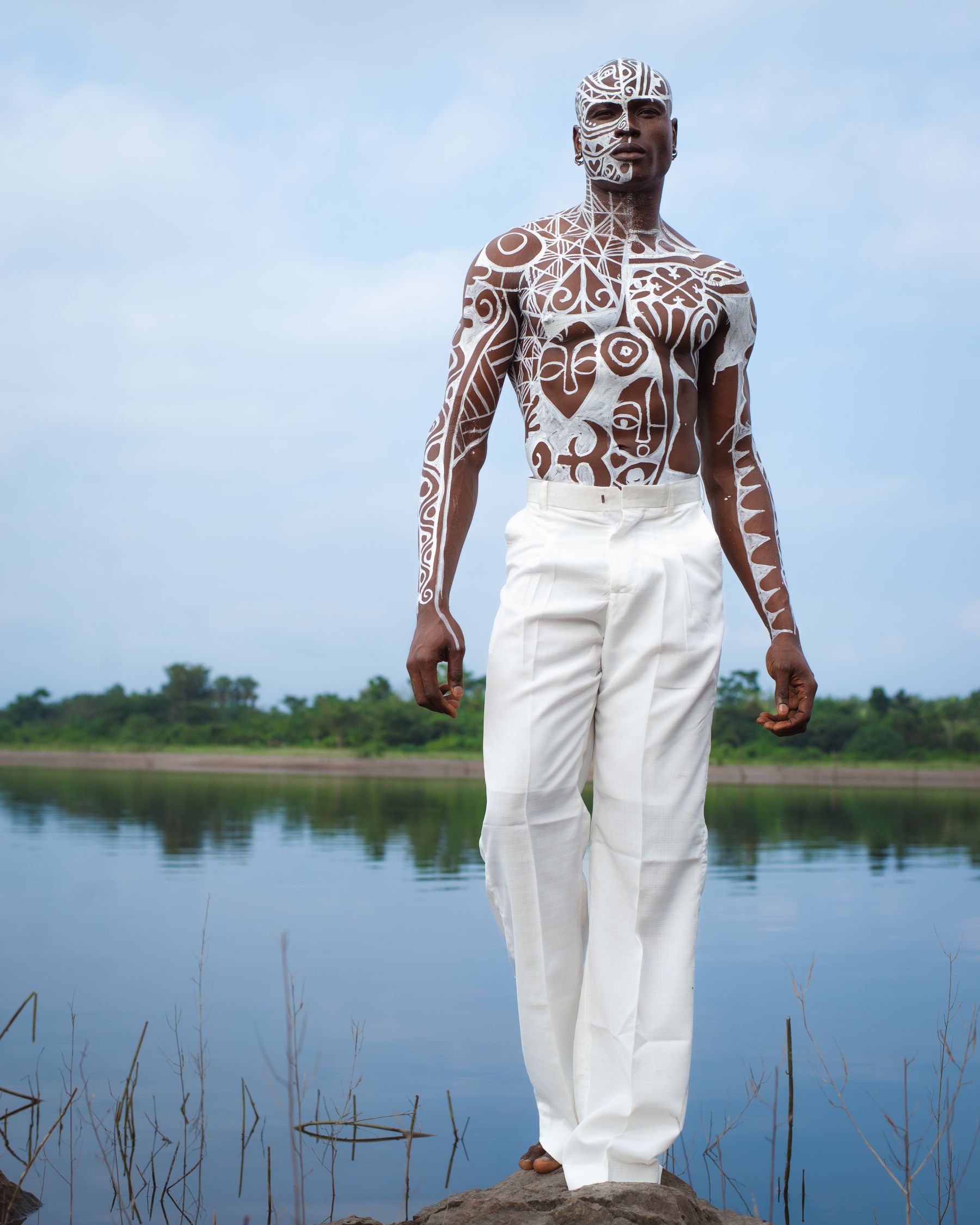 African fashion portrait in Abuja