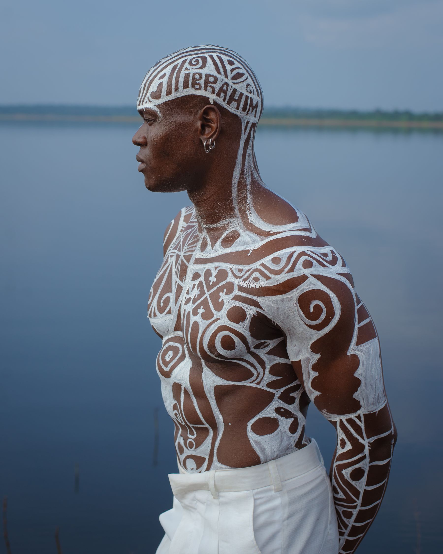 African model close-up