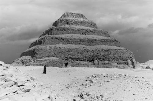 grátis Pirâmide Construída Desde O Início Do Reino Foto profissional