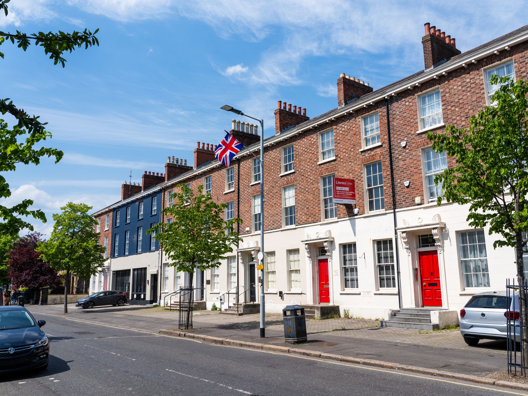 Flat Removals in Chatburn, North West — movers carrying boxes for a flat move