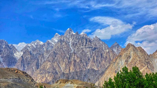 Passu Cones sunrise — Hunza Valley