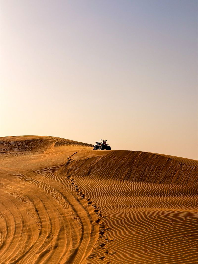 Quad bike Dubai desert adventure