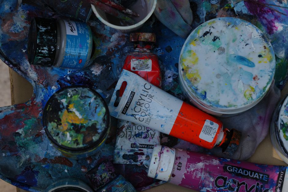 Texture is the one thing a numbered canvas cannot supply