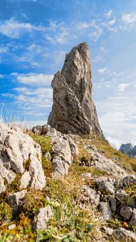 Captivating rock formation in Hundwil, Appenzell Ausserrhoden, showcasing Swiss natural beauty.