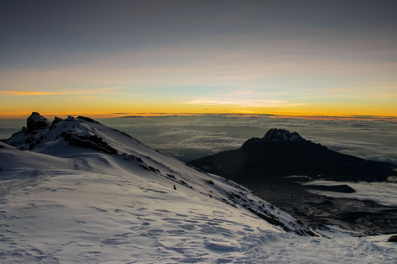 Mount Kenya: Point Lenana at 4,985m
