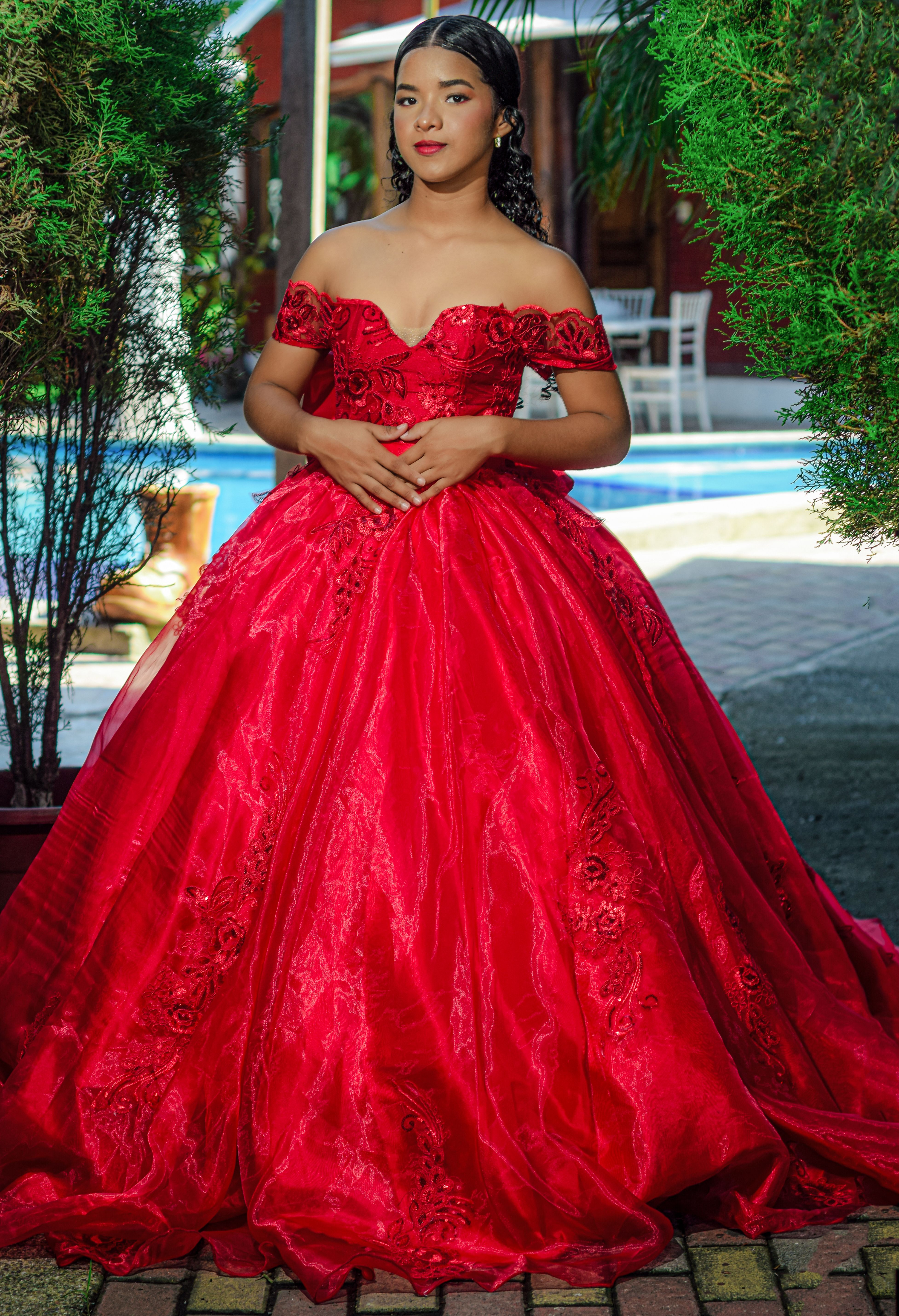 two piece formal dress red Stunning Red A-Line Sweetheart Sleeveless Long Lace Mother of the Brid –  misshow.com main image 1
