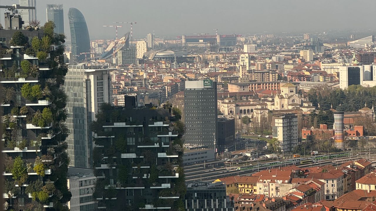 Milan, Italy skyline