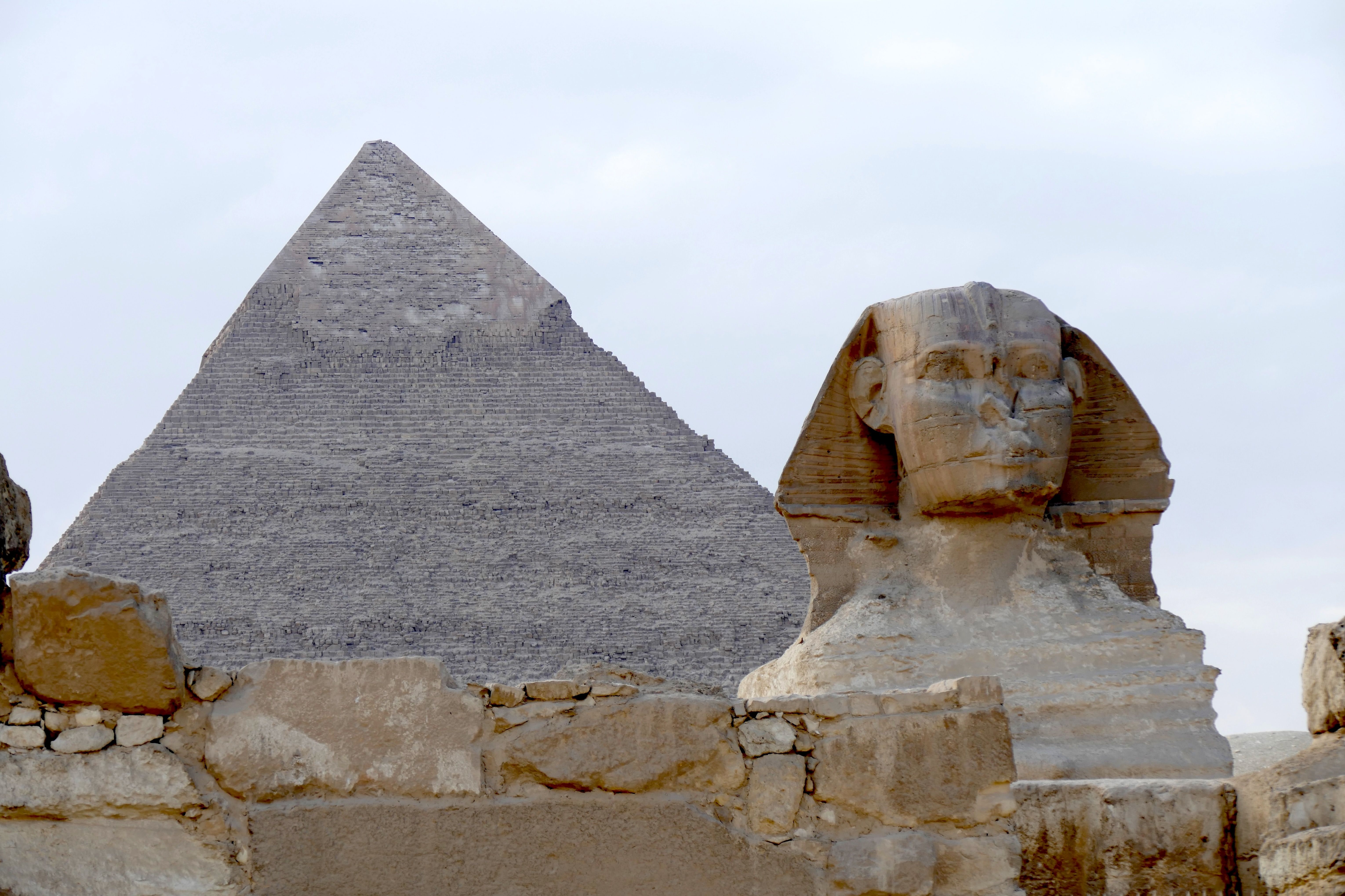 Great Pyramid and Sphinx of Giza in Egypt · Free Stock Photo
