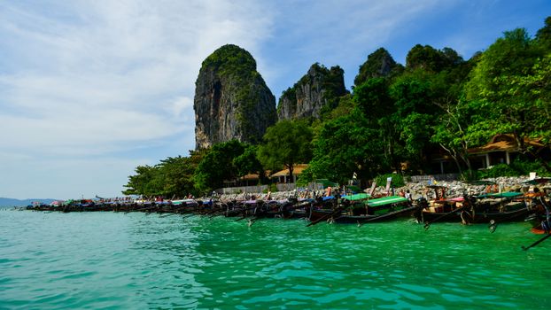 Railay Beach climbing or beach day — Krabi