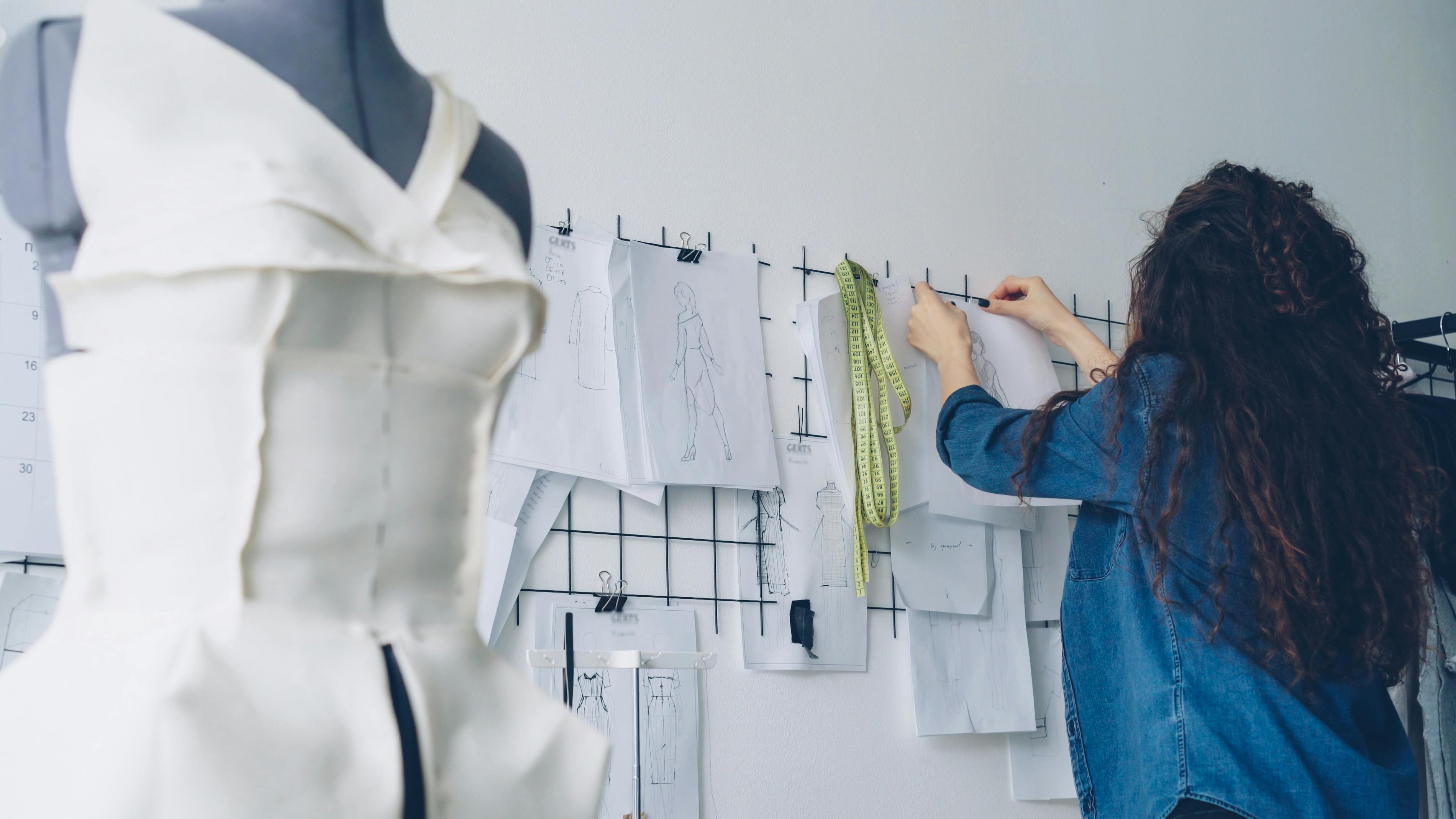 Kleding ontwerp (Gegenereerde foto)