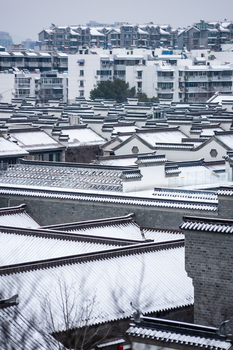 Traditional Chinese Architecture Rooftop View · Free Stock Photo