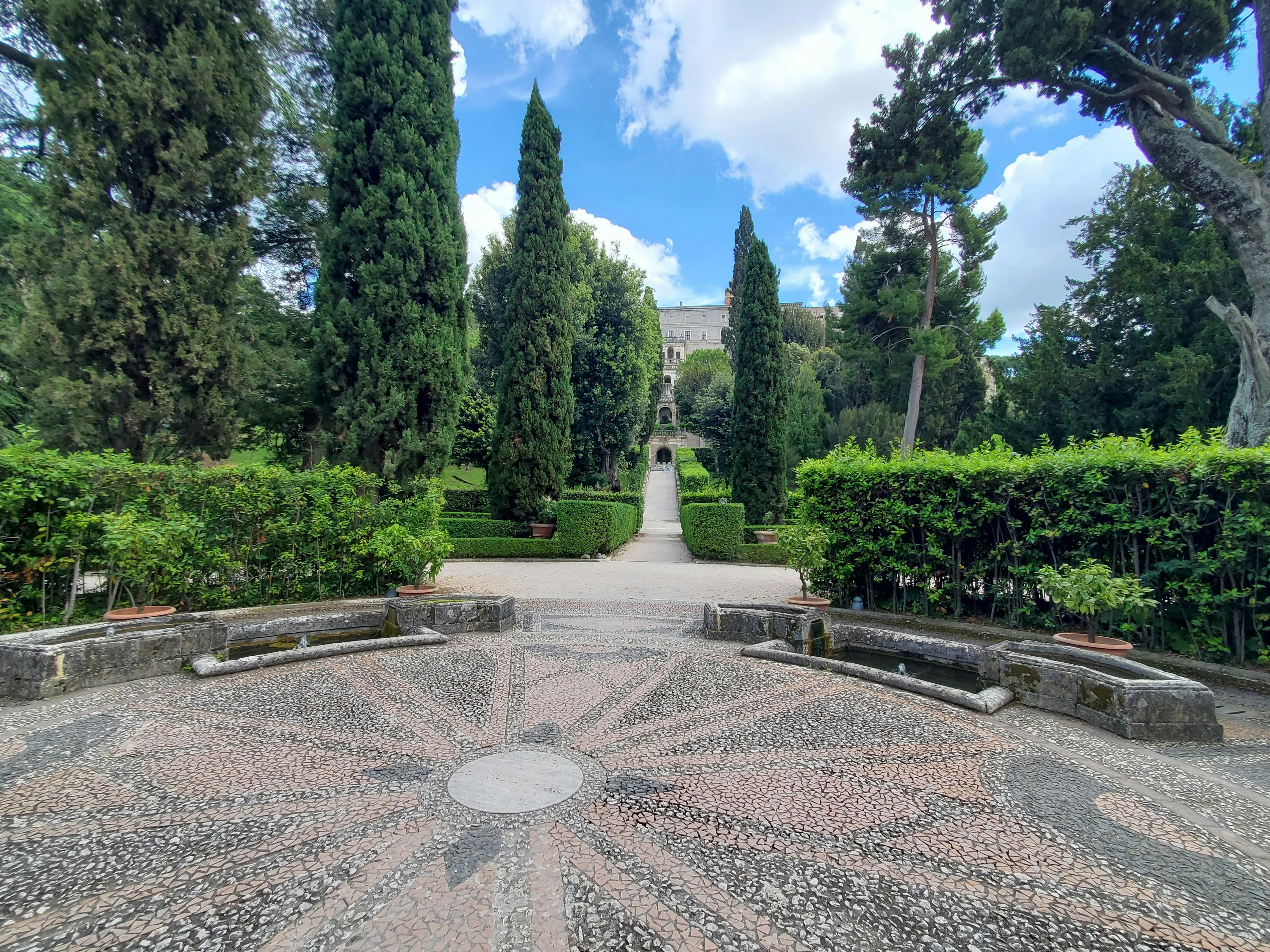 Giardino privato con accesso dalla camera