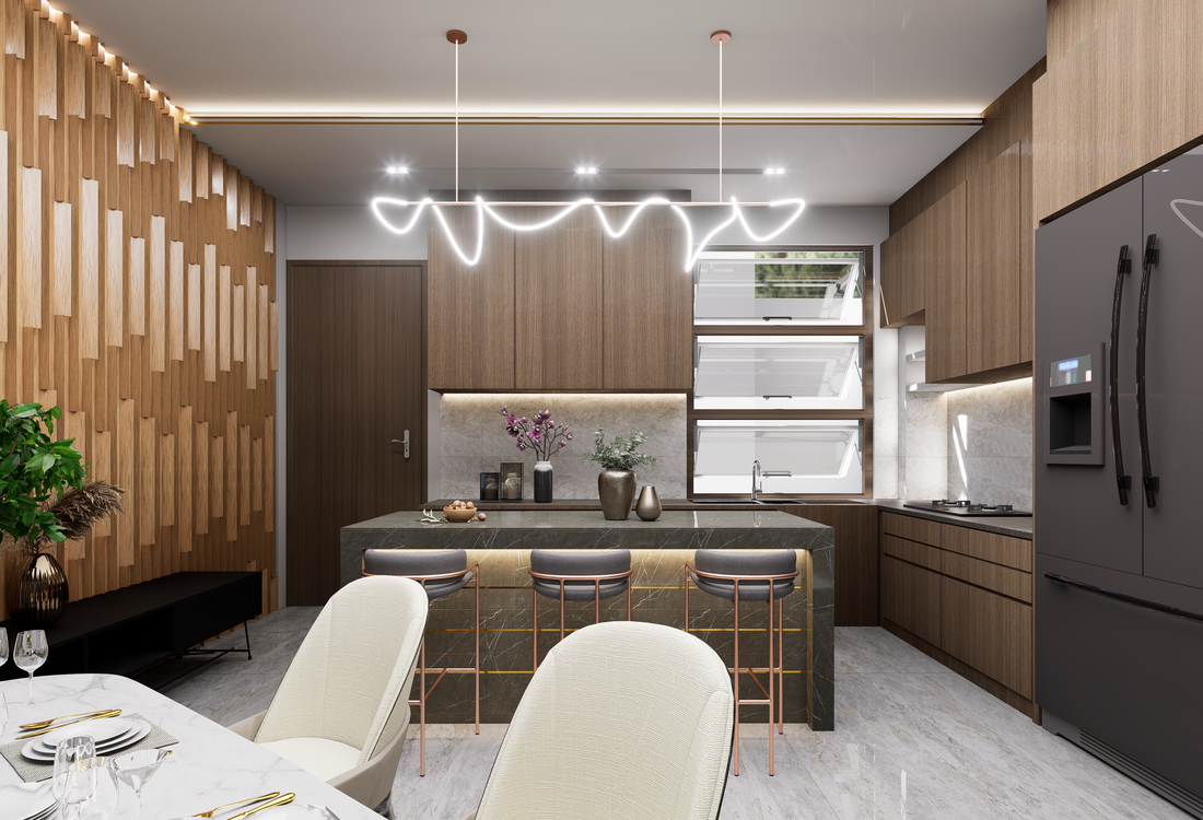 Modern Luxurious Kitchen Interior Design · Free Stock Photo