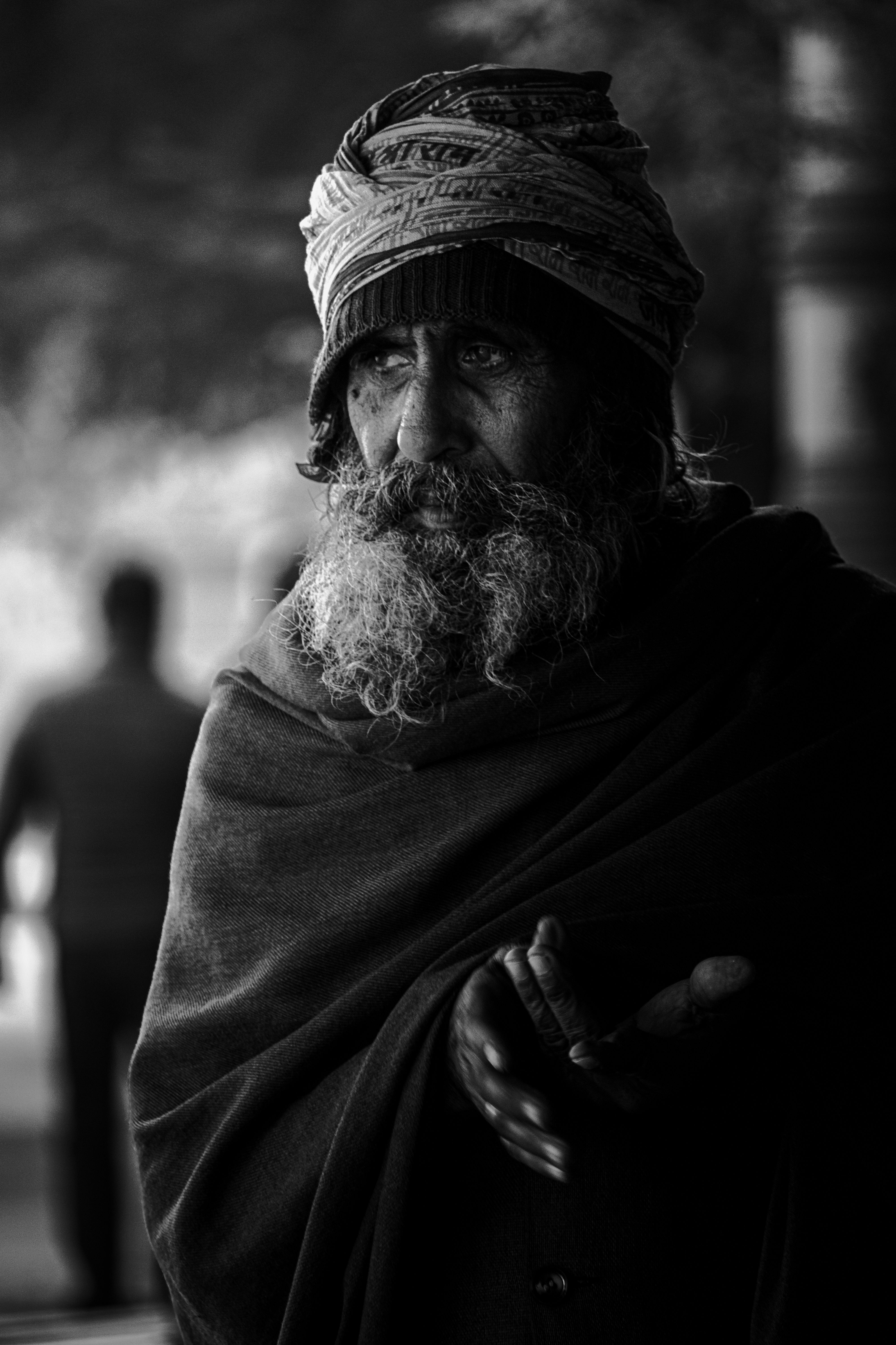 Portrait of Elderly Man in Traditional Clothing · Free Stock Photo