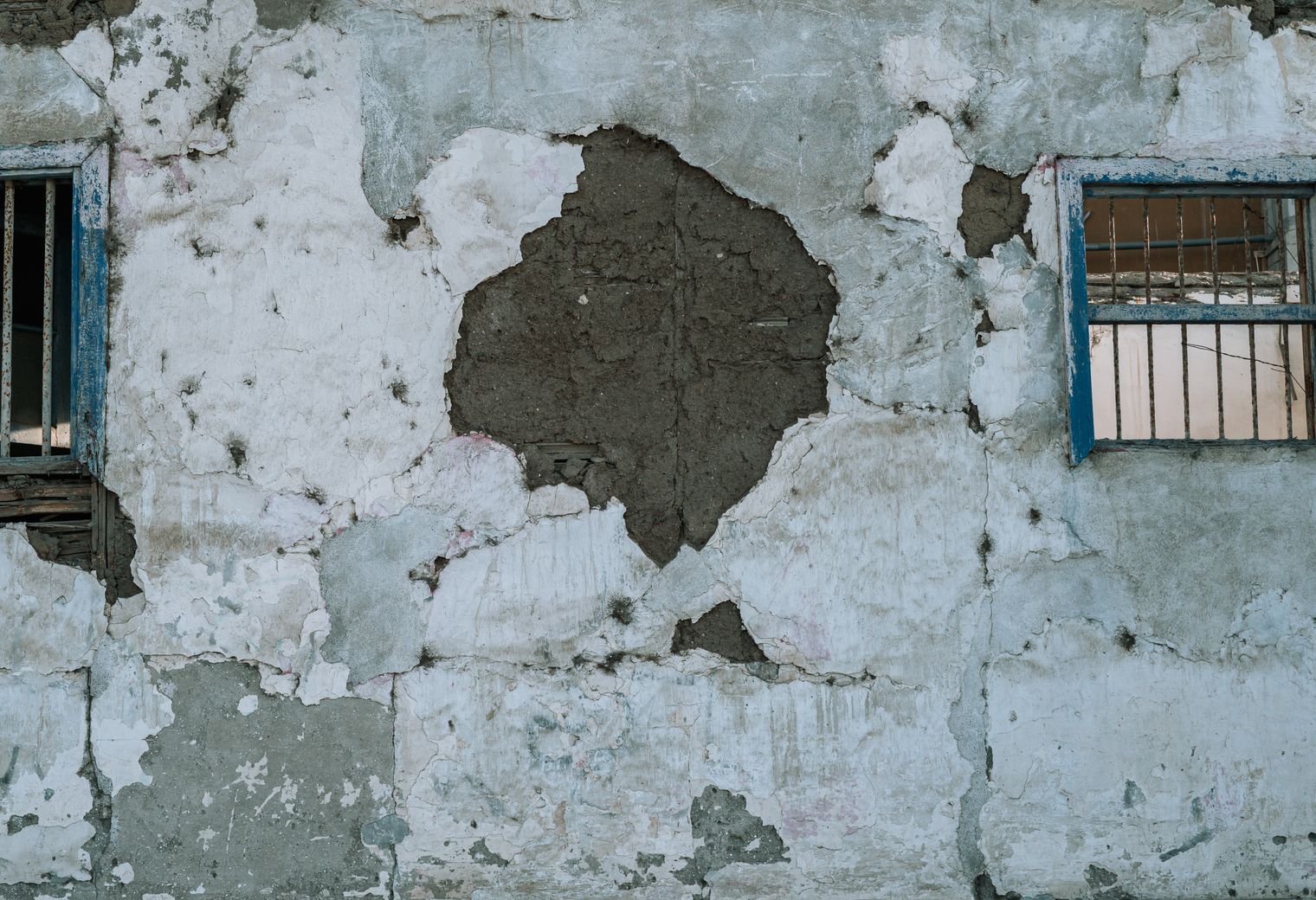 Masonry and Render Painting in Clapham Junction — careful masking before painting begins