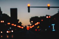 Bokeh Photography of Traffic Lights