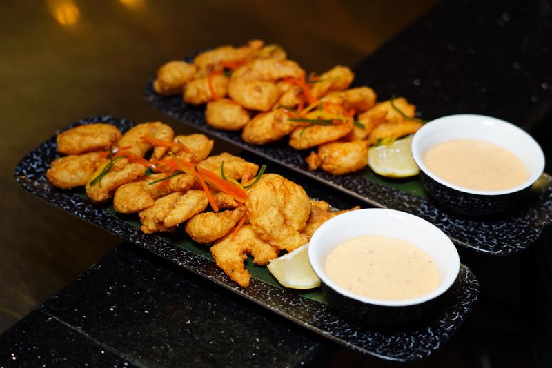 Fried Seafood Scallops (10) from PIZZA & STEAK MASTER in Philadelphia