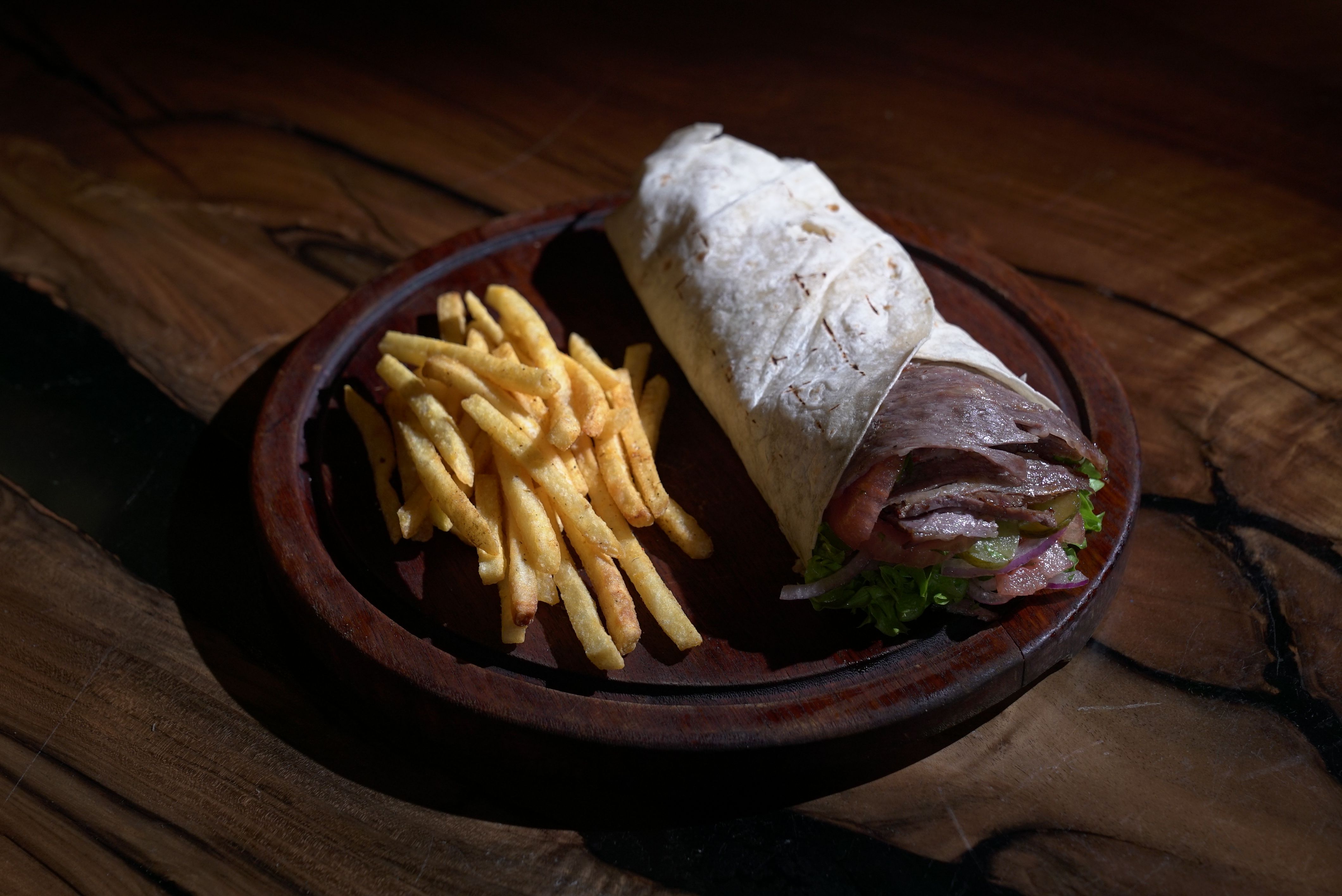 Sticky Ginger Souvlaki with Roasted Vegetables