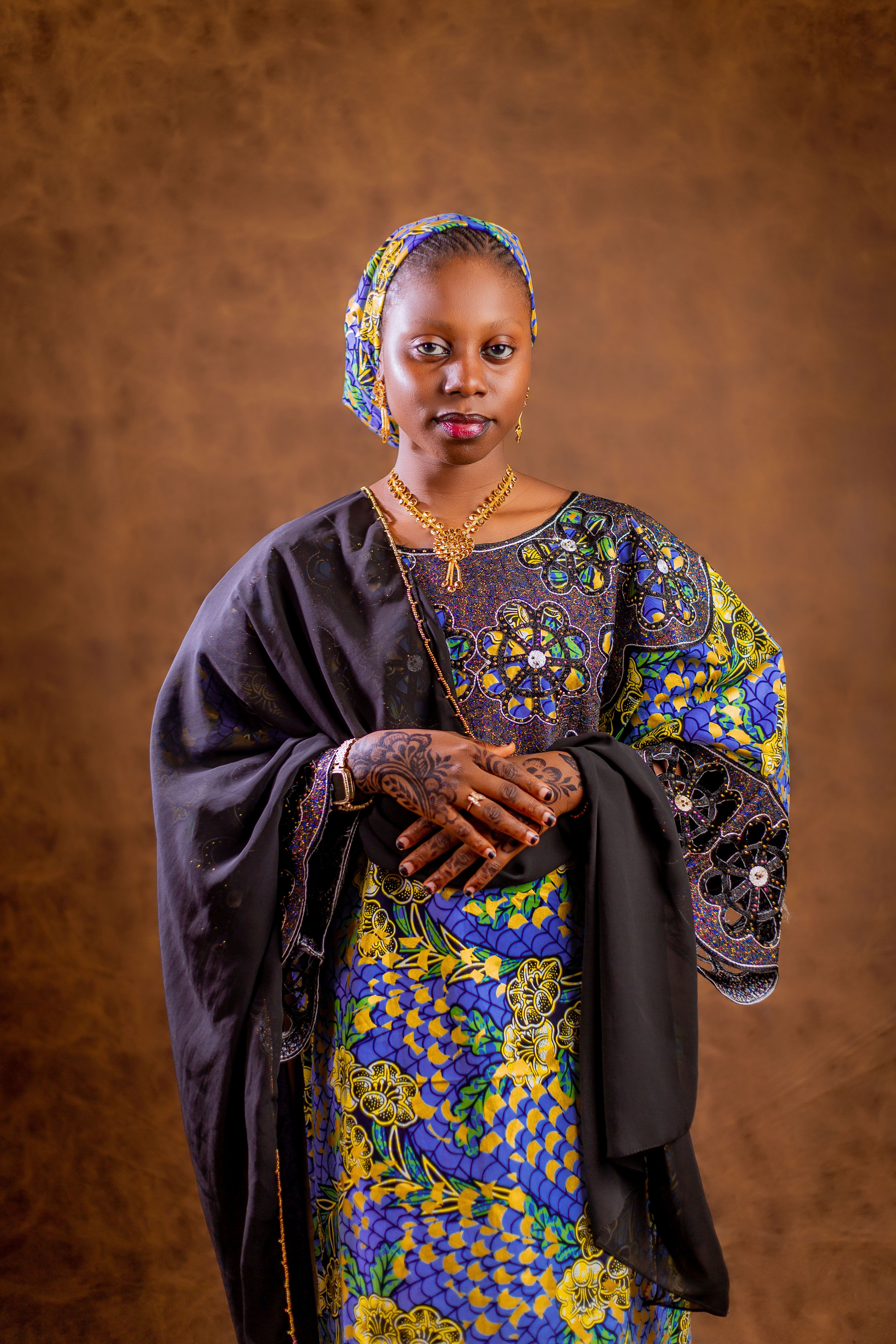 Elegant Portrait of Woman in Traditional Attire · Free Stock Photo