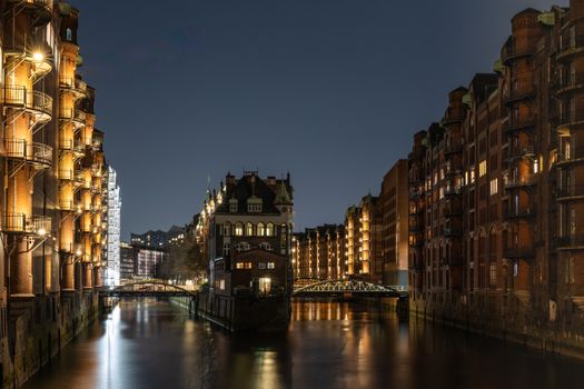 Speicherstadt warehouse district walk — Hamburg